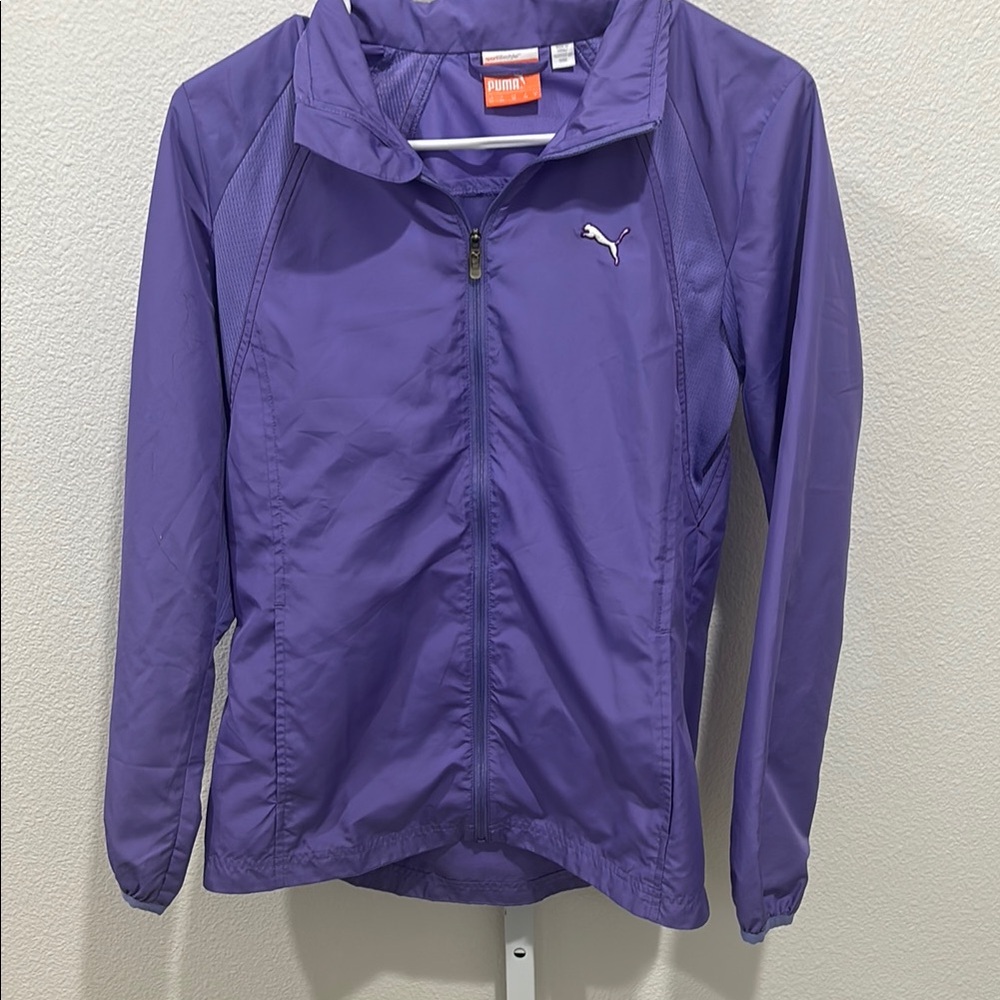 Puma Purple Windbreaker Jacket